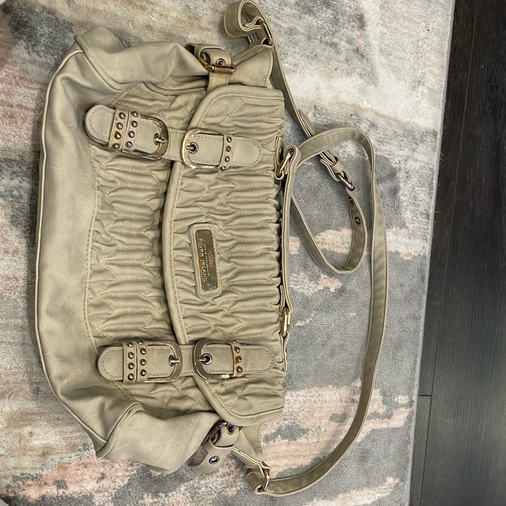 Beige/Tan Cross Body Bag by River Island